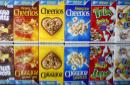 Cajas del cereal General Mills en Portland, Oregon, el 22 de marzo de 2011. General Mills dejará de utilizar colores y sabores artificiales en sus cereales, informó la empresa el 22 de junio de 2015. (Foto AP/Rick Bowmer, Archivo)