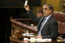 El portavoz de Sanidad del grupo socialista en el Congreso, José Martínez Olmos, durante una intervención parlamentaria. EFE/Archivo