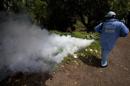 Brigadas del Ministerio de Salud (MINSA) realizan labores de fumigación en un barrio de Managua (Nicaragua). EFE/Archivo